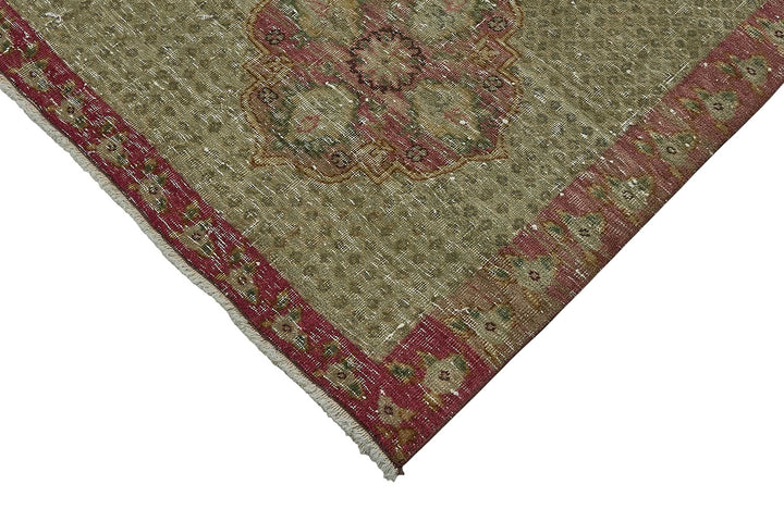 7x10 Hand-Knotted Vintage Rug - 51023