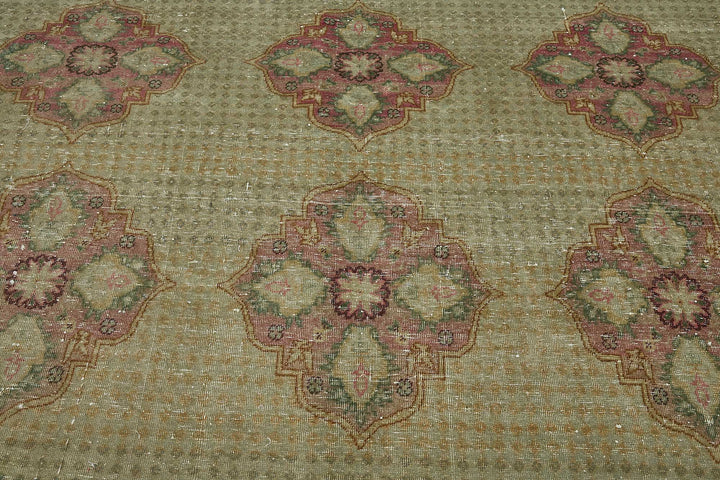 7x10 Hand-Knotted Vintage Rug - 51023