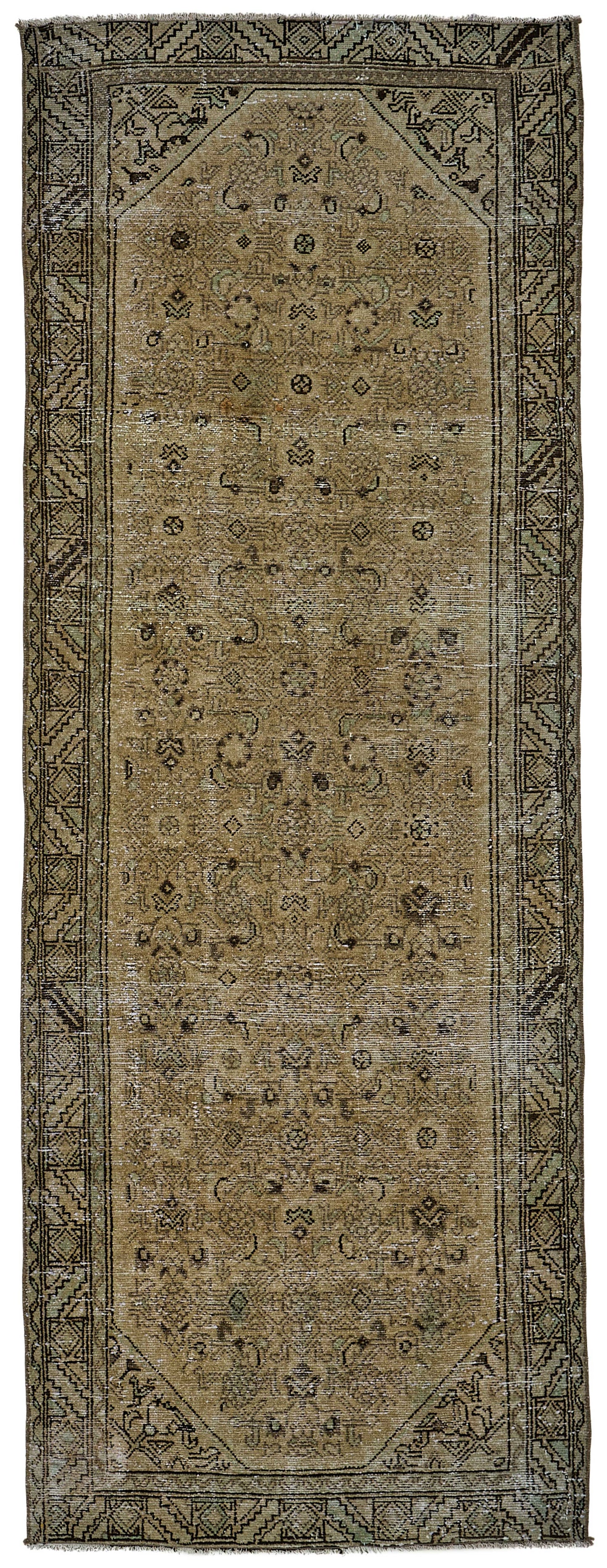 3x10 Hand-Knotted Vintage Rug - 51024