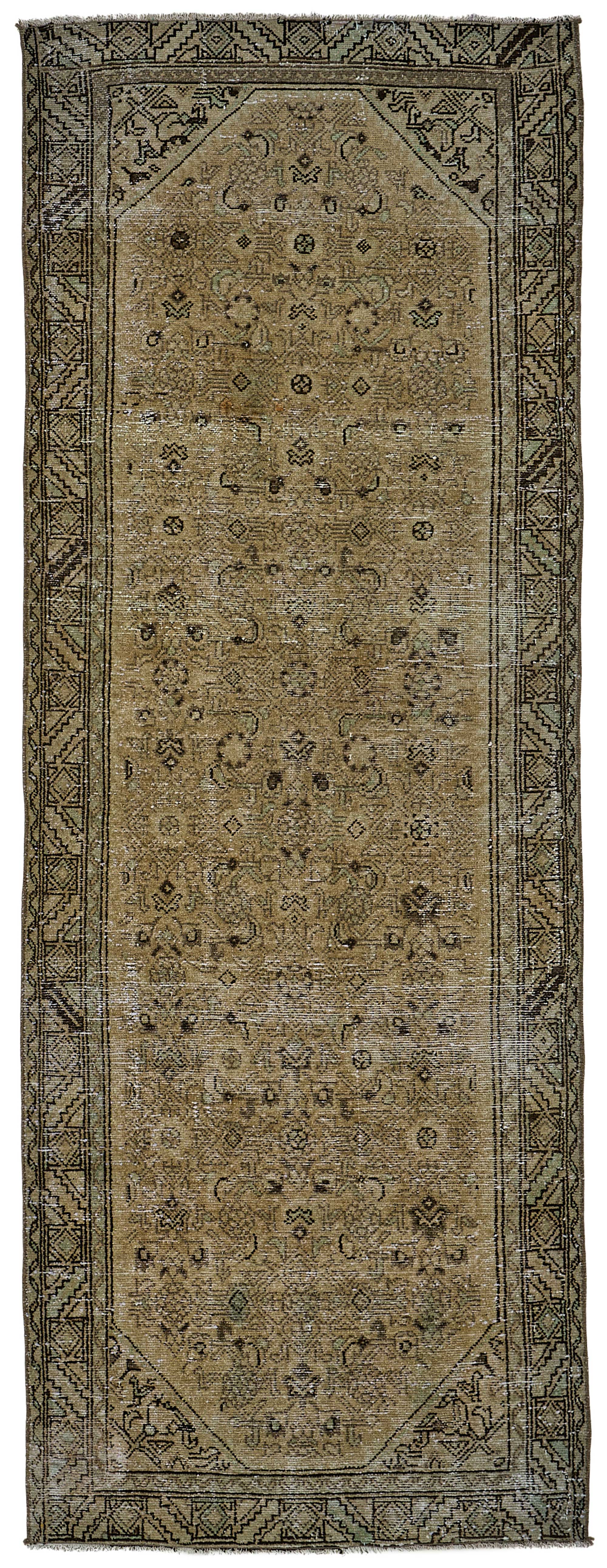 3x10 Hand-Knotted Vintage Rug - 51024