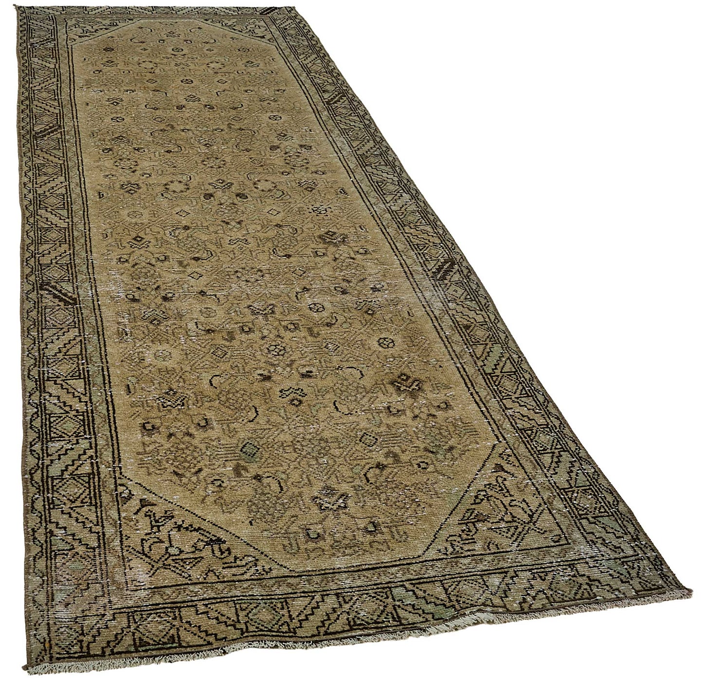 3x10 Hand-Knotted Vintage Rug - 51024
