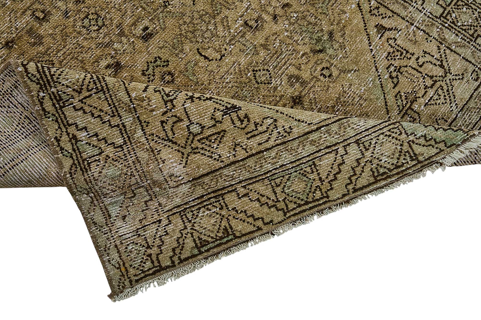 3x10 Hand-Knotted Vintage Rug - 51024