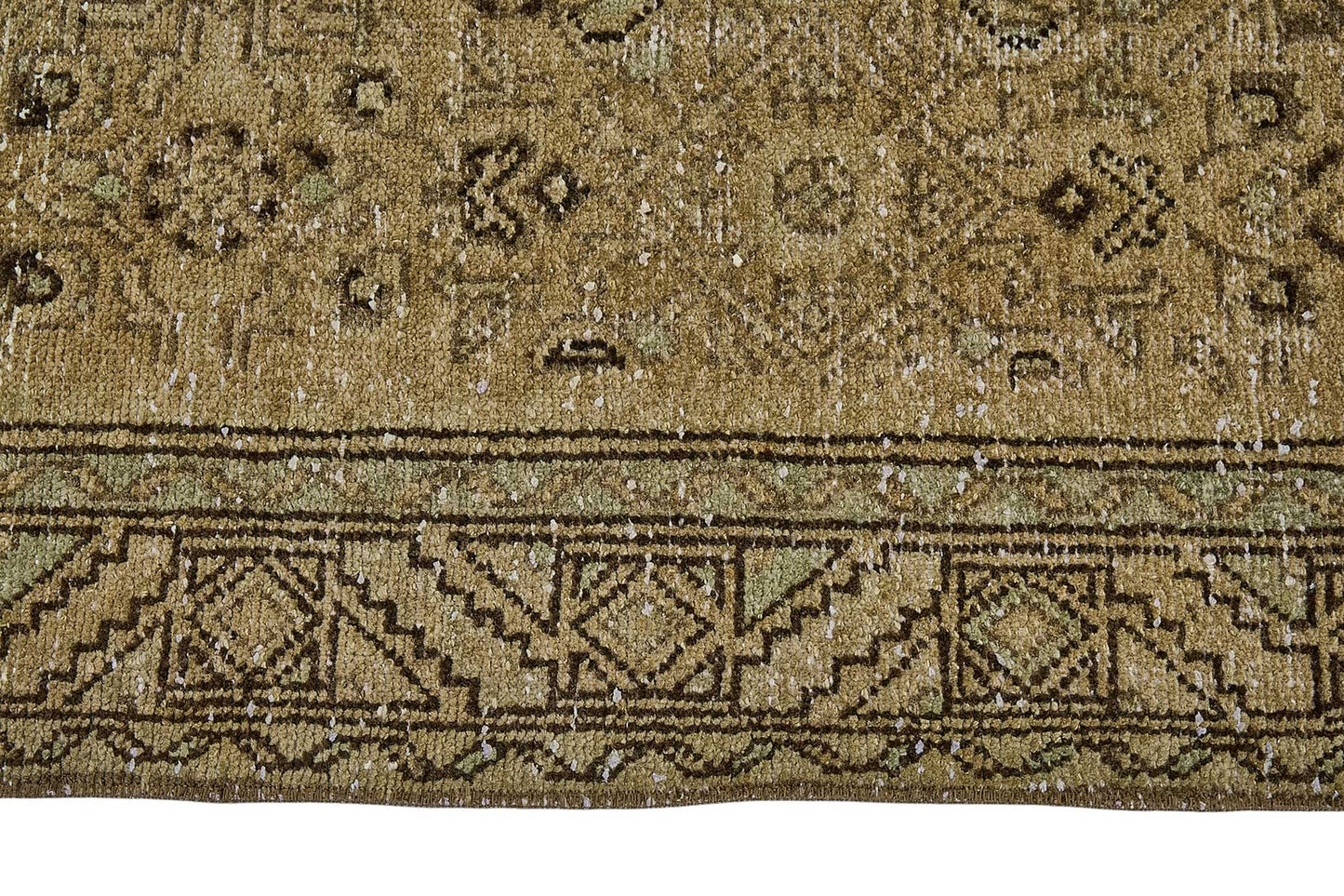 3x10 Hand-Knotted Vintage Rug - 51024