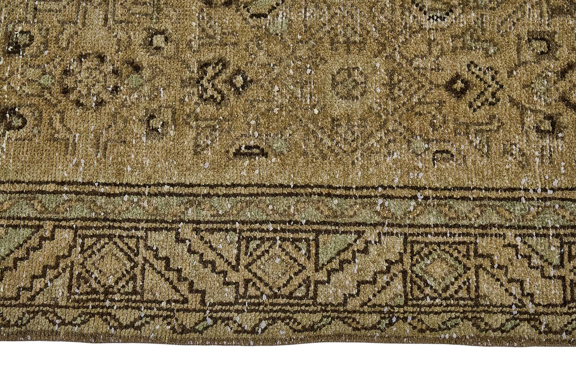 3x10 Hand-Knotted Vintage Rug - 51024