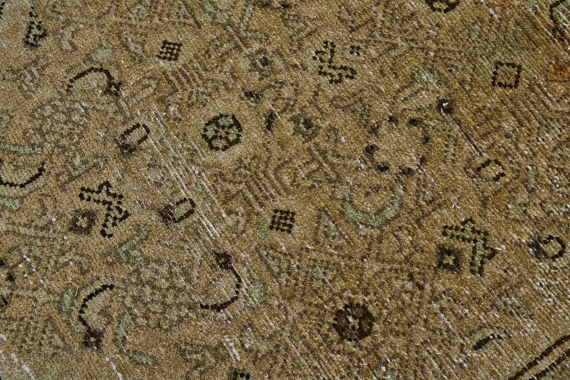 3x10 Hand-Knotted Vintage Rug - 51024