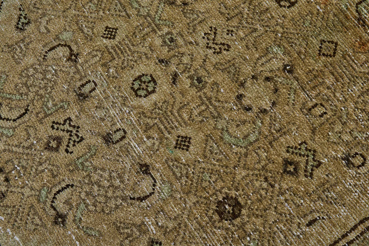 3x10 Hand-Knotted Vintage Rug - 51024