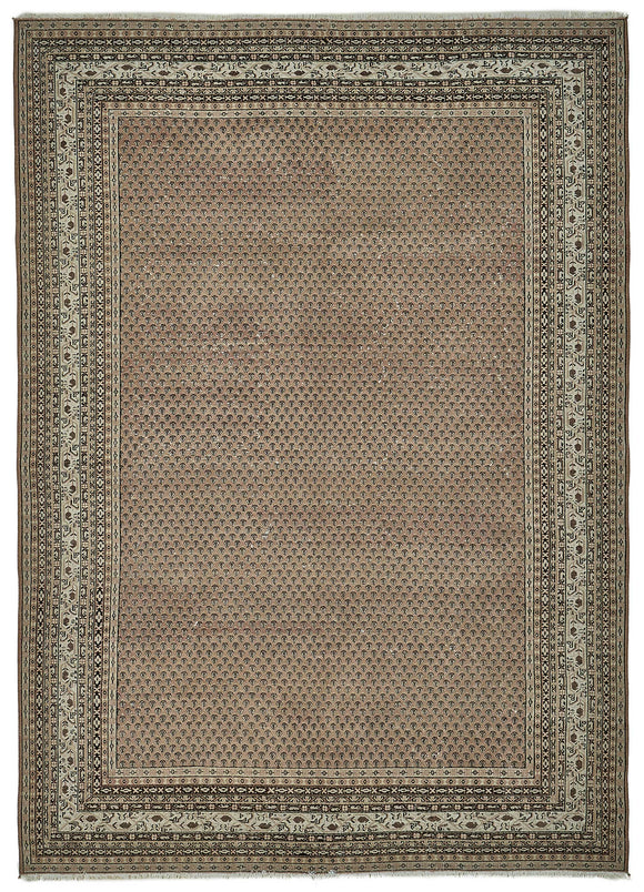 8x11 Hand-Knotted Vintage Rug - 51025