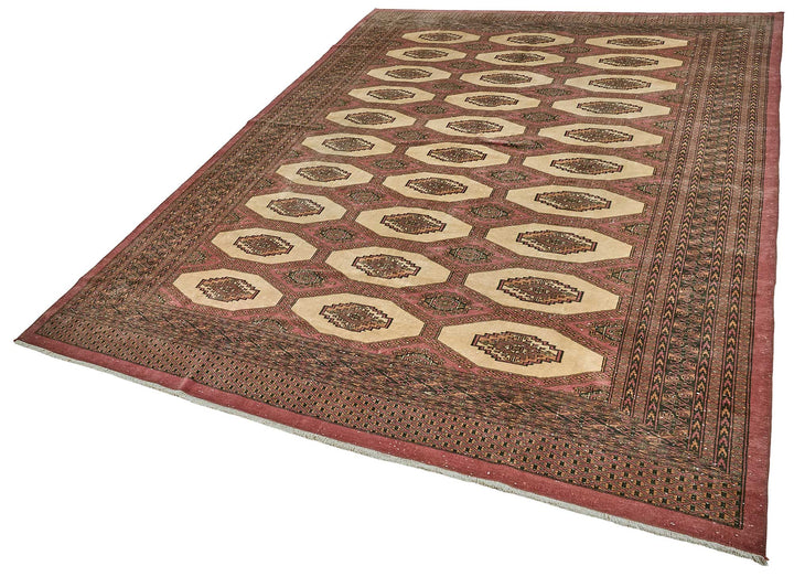 7x10 Hand-Knotted Vintage Rug - 51026