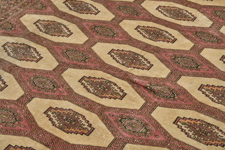 7x10 Hand-Knotted Vintage Rug - 51026