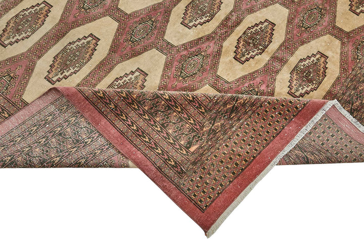 7x10 Hand-Knotted Vintage Rug - 51026