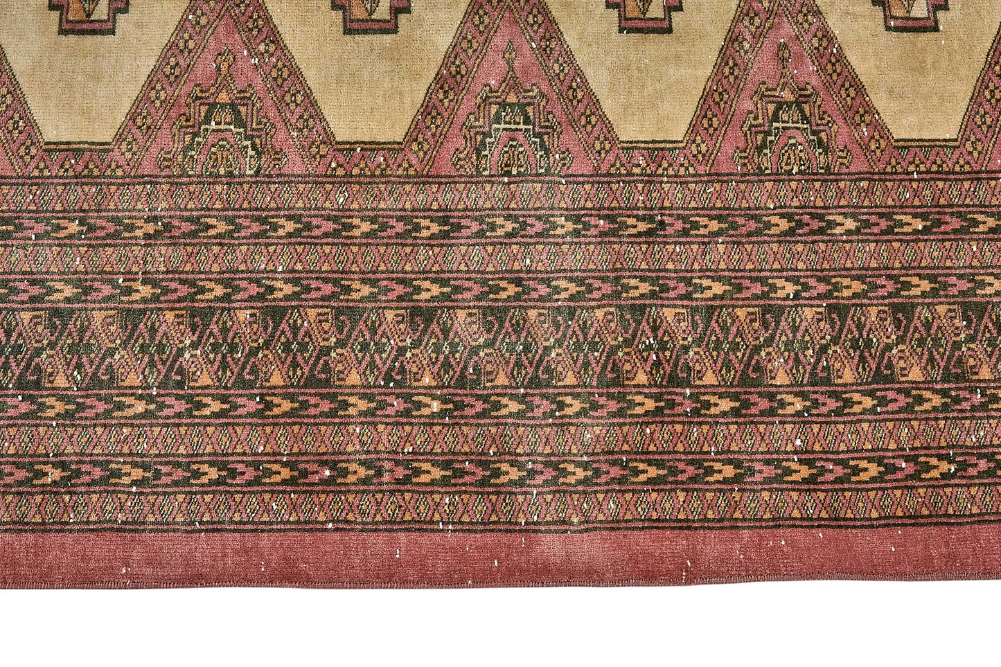 7x10 Hand-Knotted Vintage Rug - 51026
