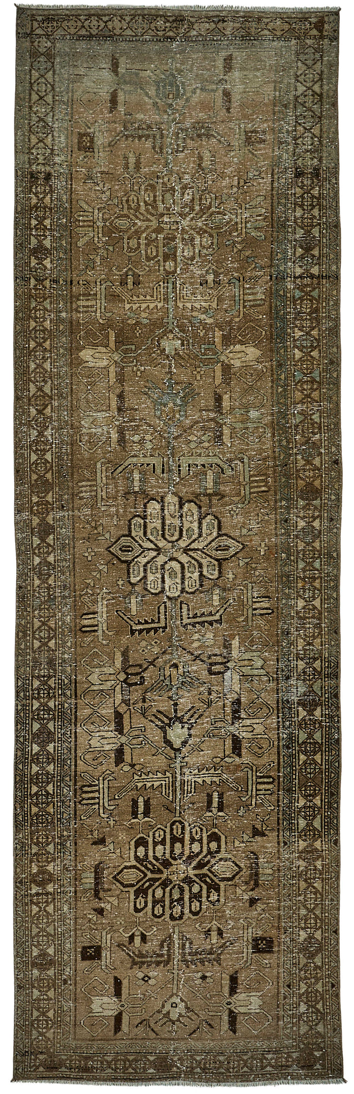 3x11 Hand-Knotted Vintage Rug - 51027