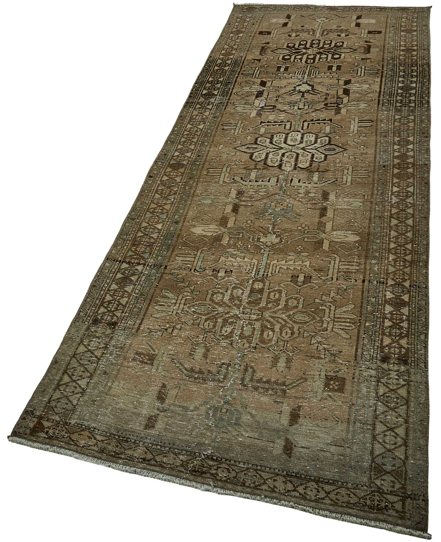3x11 Hand-Knotted Vintage Rug - 51027