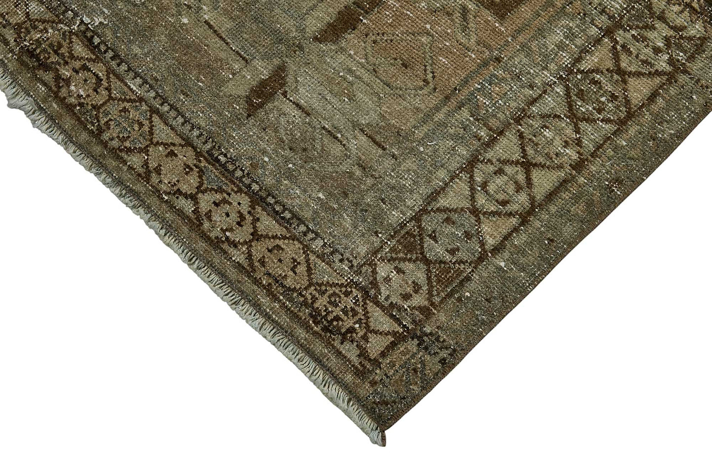 3x11 Hand-Knotted Vintage Rug - 51027