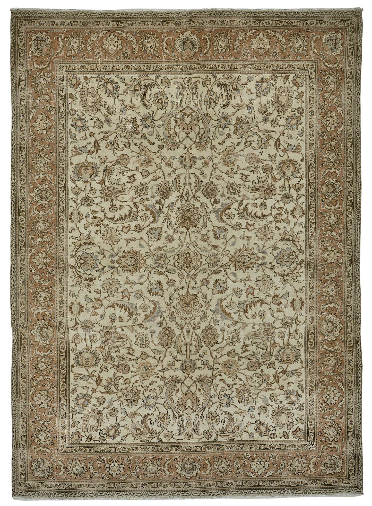 8x11 Hand-Knotted Vintage Rug - 51028