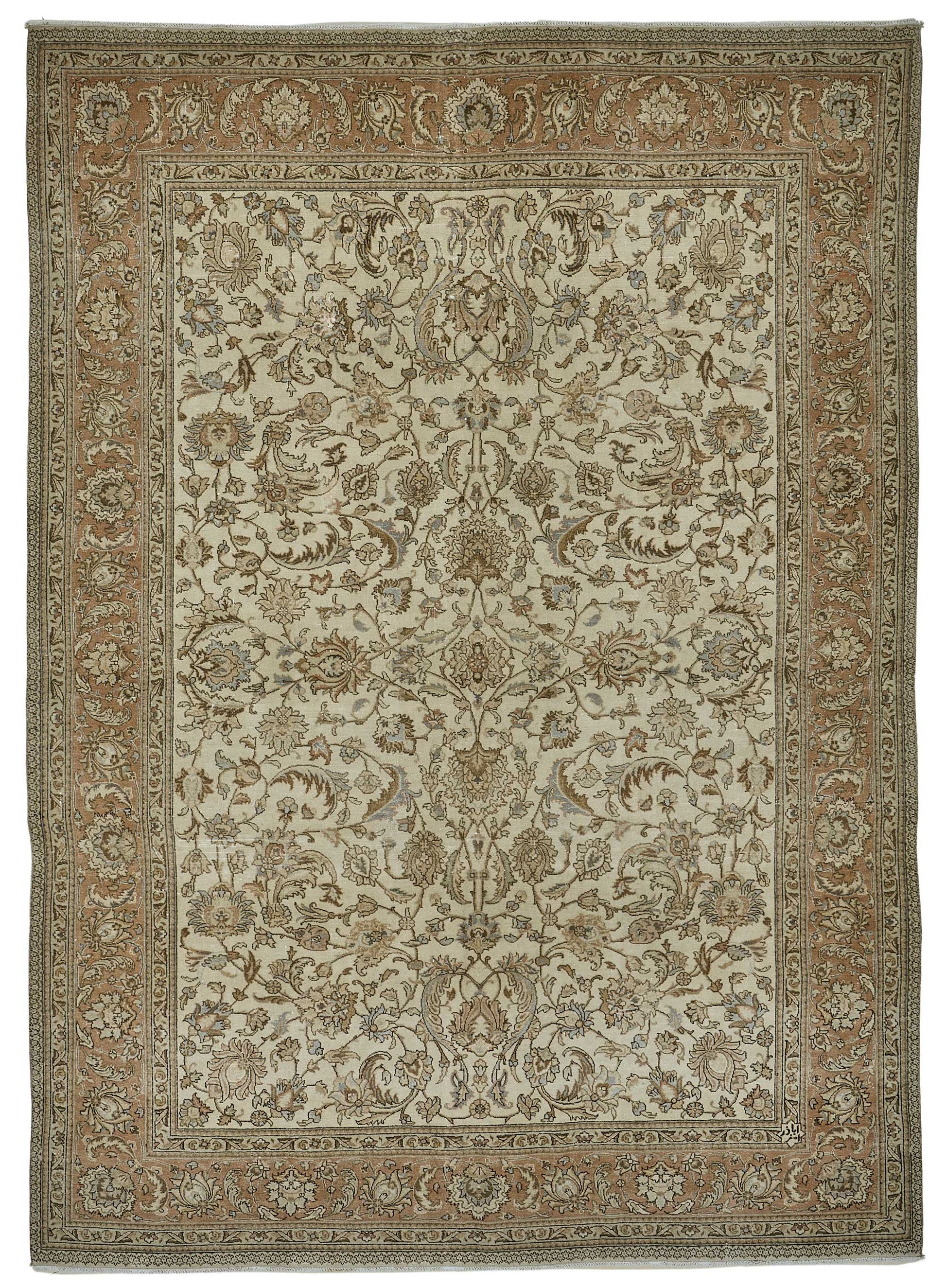8x11 Hand-Knotted Vintage Rug - 51028
