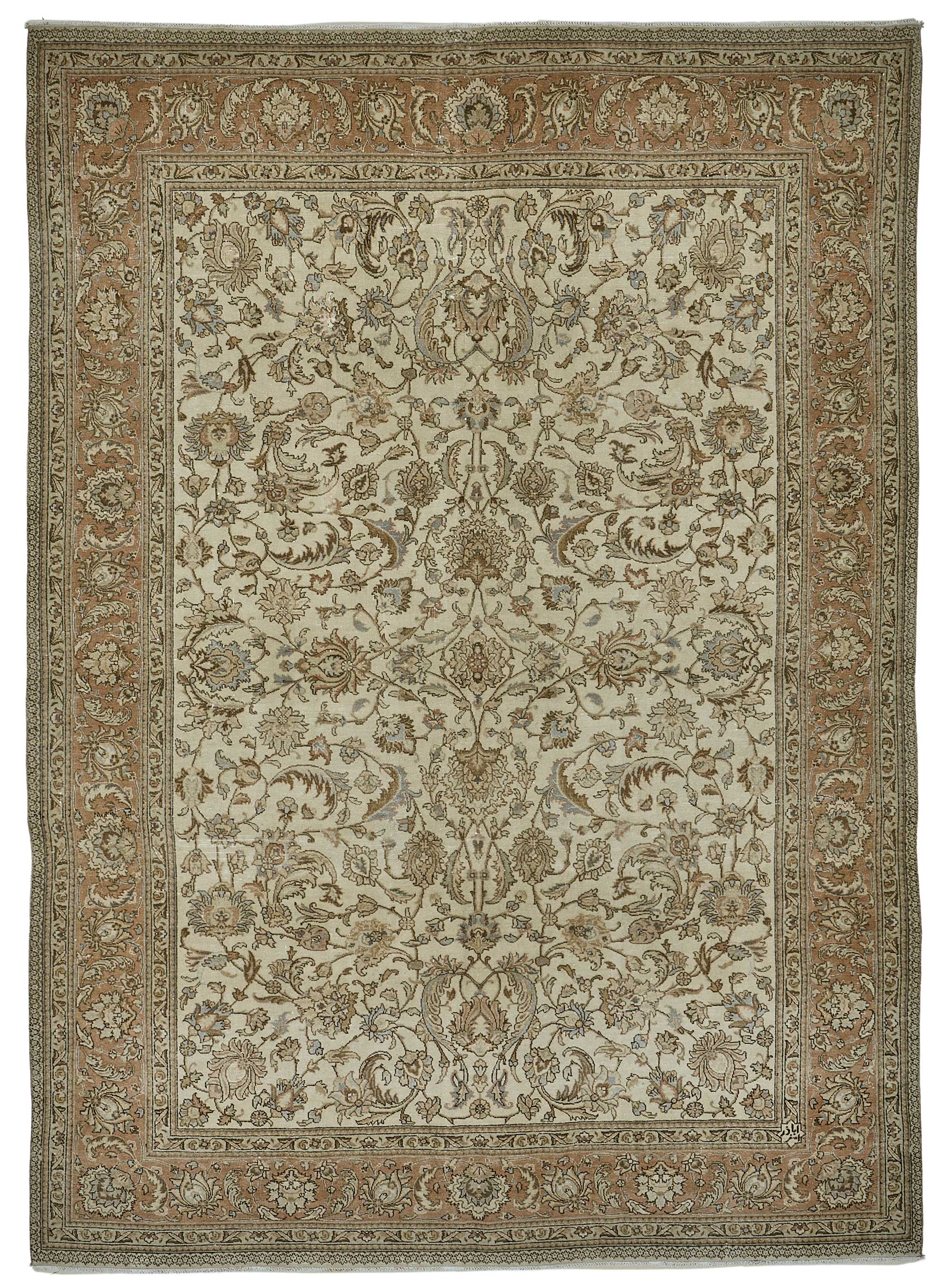 8x11 Hand-Knotted Vintage Rug - 51028