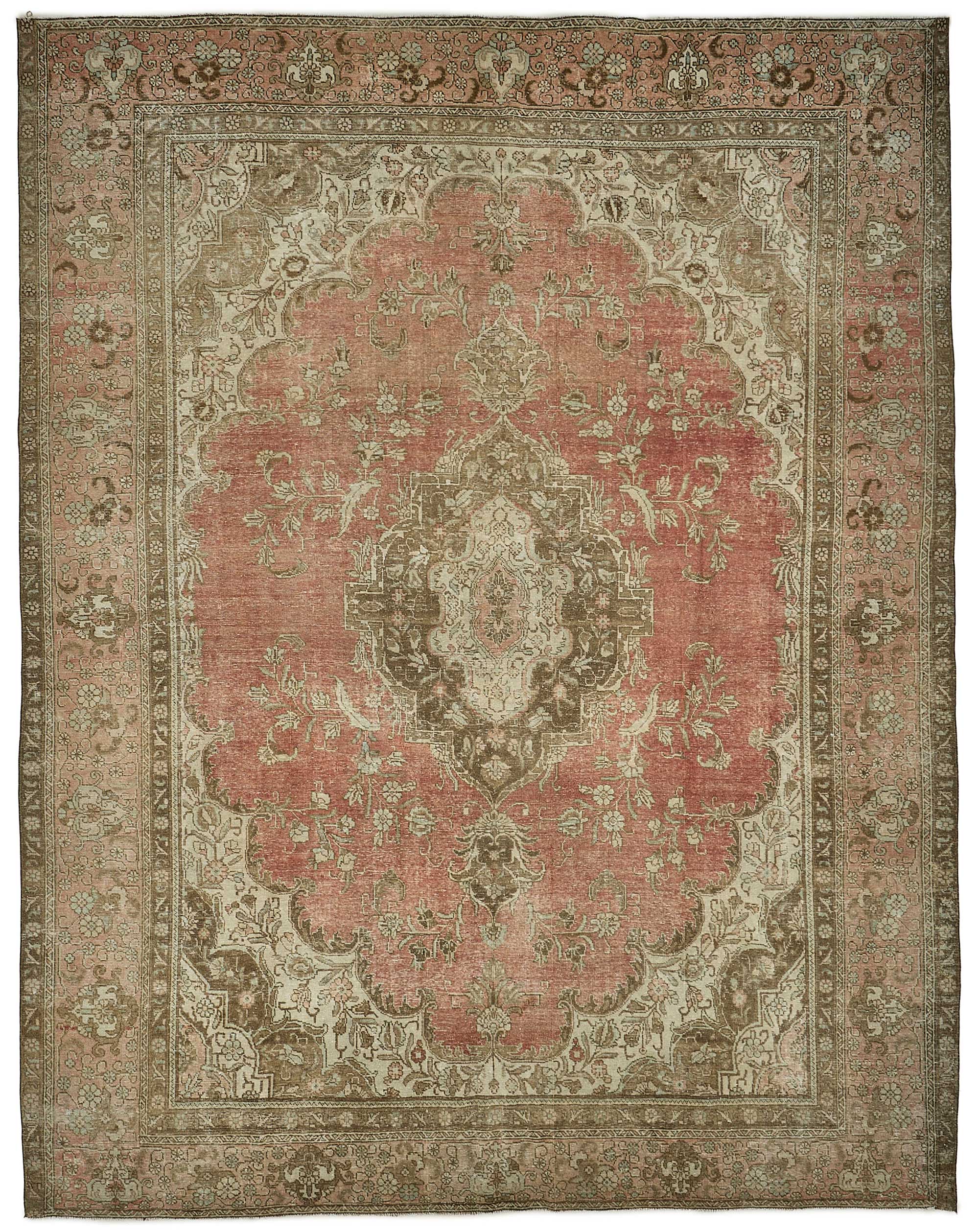10x13 Hand-Knotted Vintage Rug - 51029