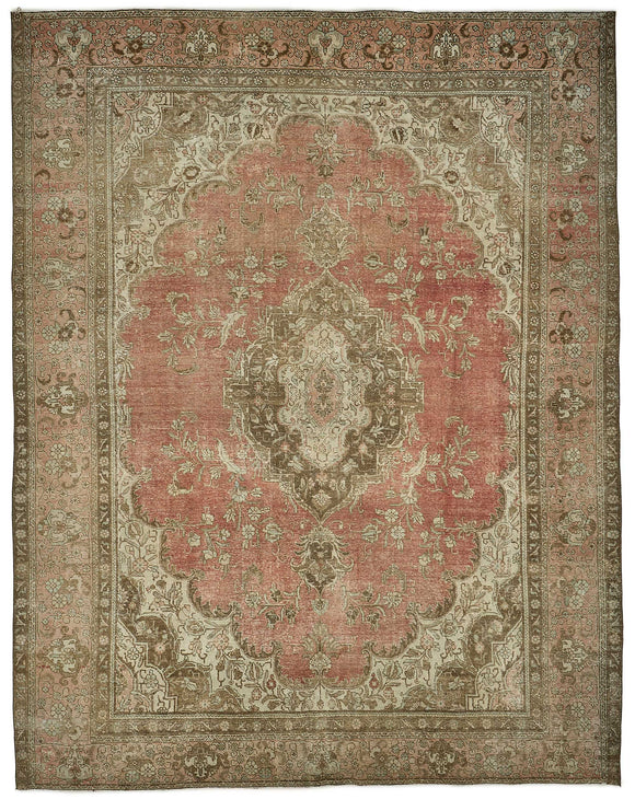 10x13 Hand-Knotted Vintage Rug - 51029
