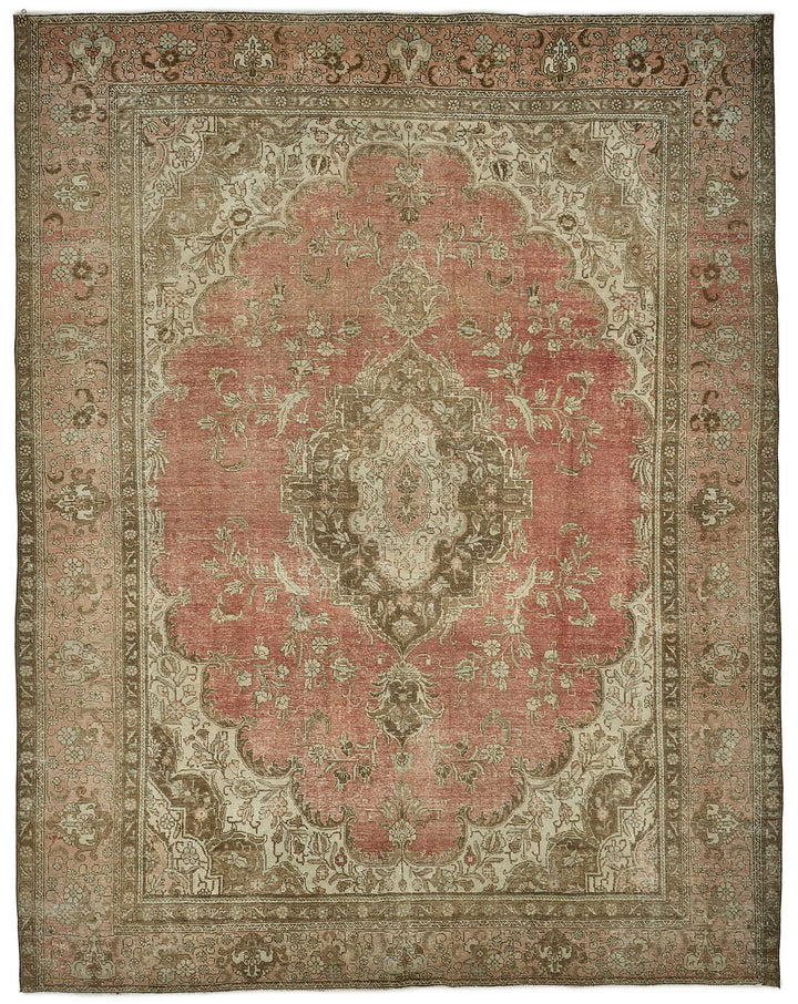 10x13 Hand-Knotted Vintage Rug - 51029