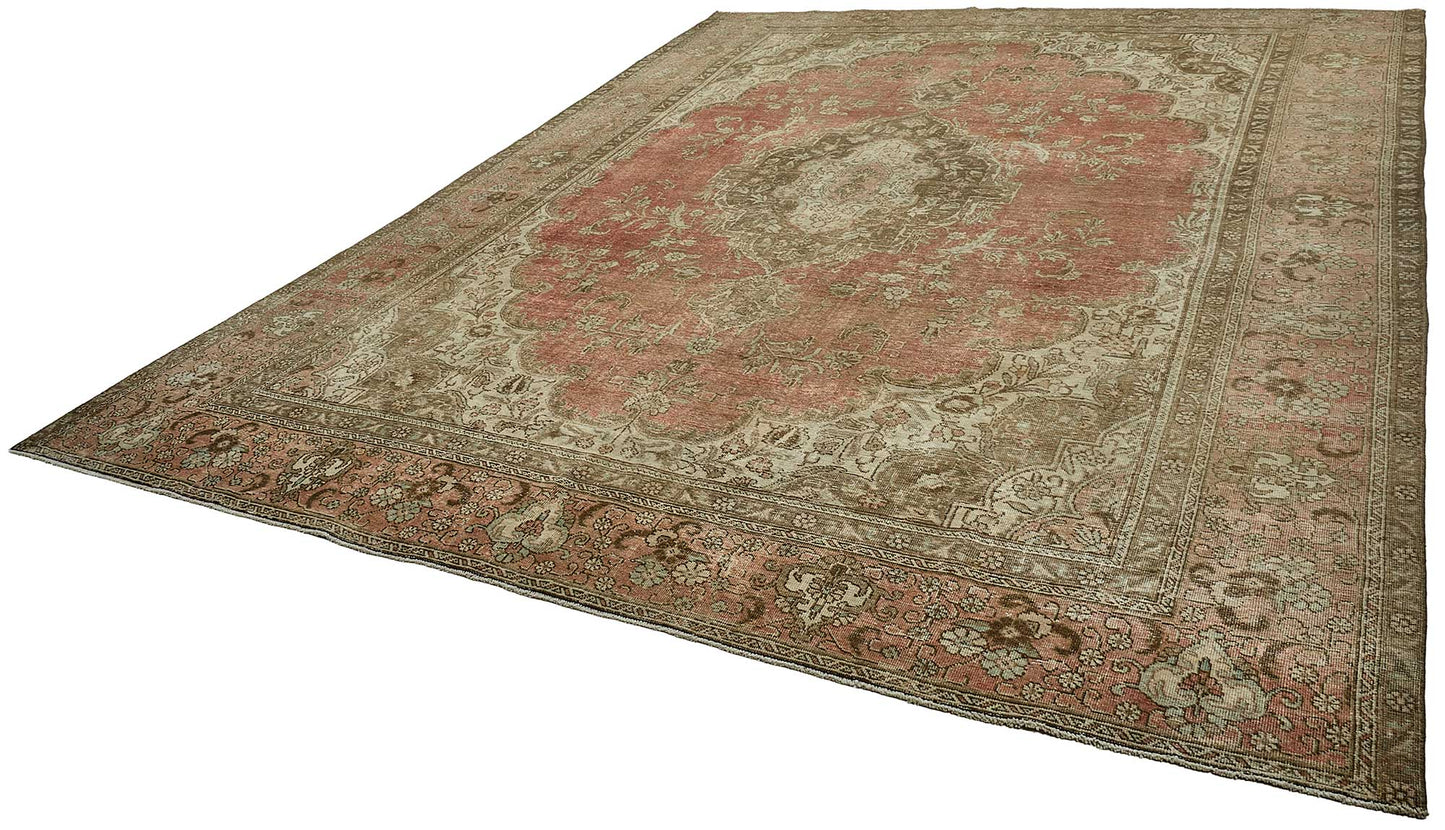 10x13 Hand-Knotted Vintage Rug - 51029