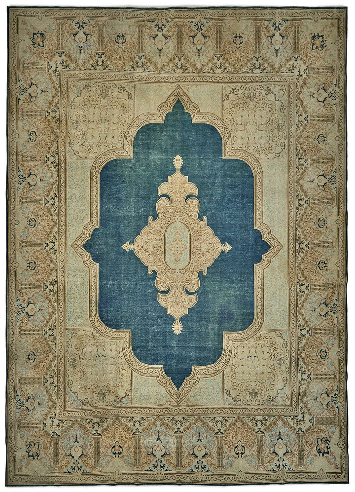 10x14 Hand-Knotted Vintage Rug - 51030