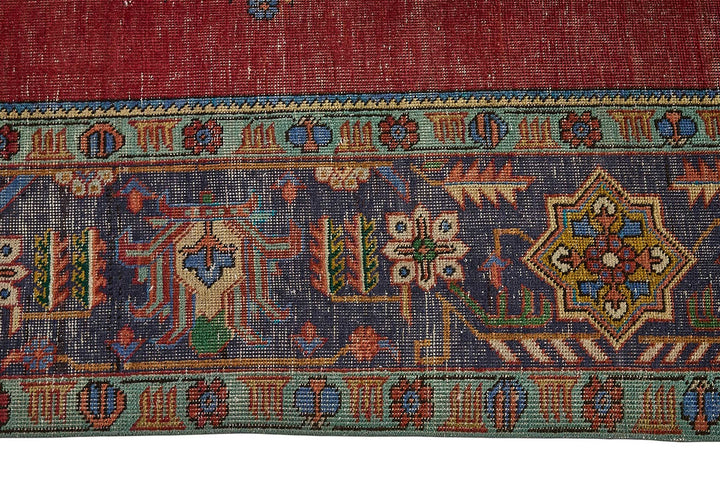 9x13 Hand-Knotted Vintage Rug - 51031
