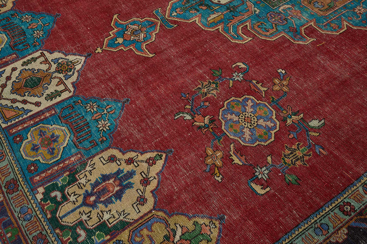 9x13 Hand-Knotted Vintage Rug - 51031