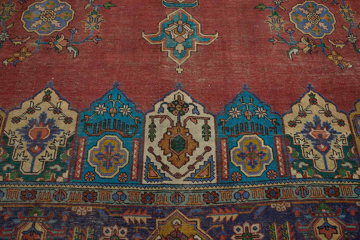 9x13 Hand-Knotted Vintage Rug - 51031