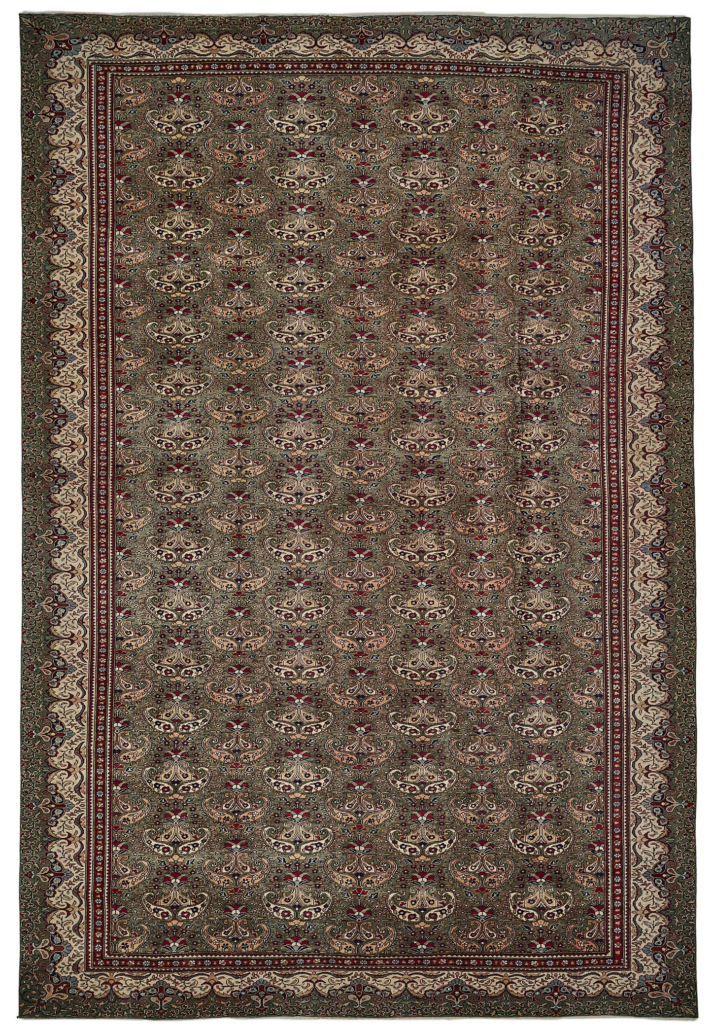 9x14 Hand-Knotted Vintage Rug - 51032