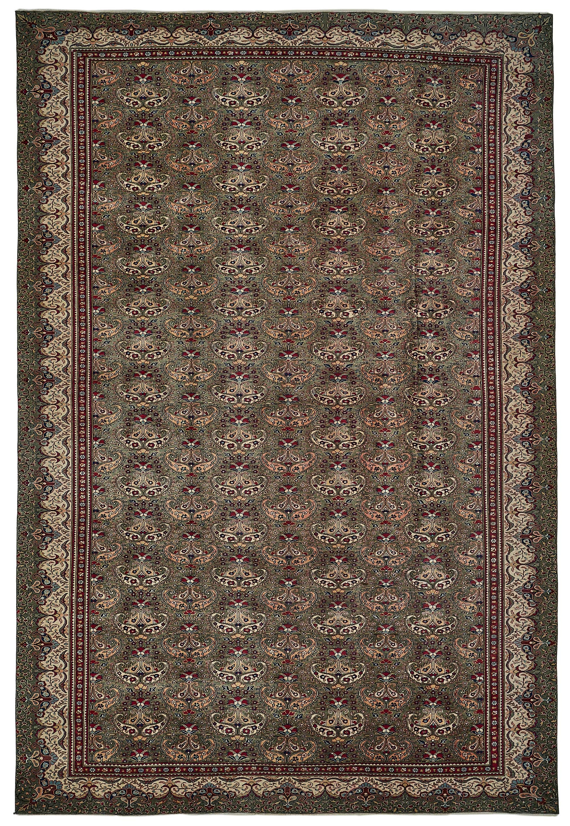 9x14 Hand-Knotted Vintage Rug - 51032