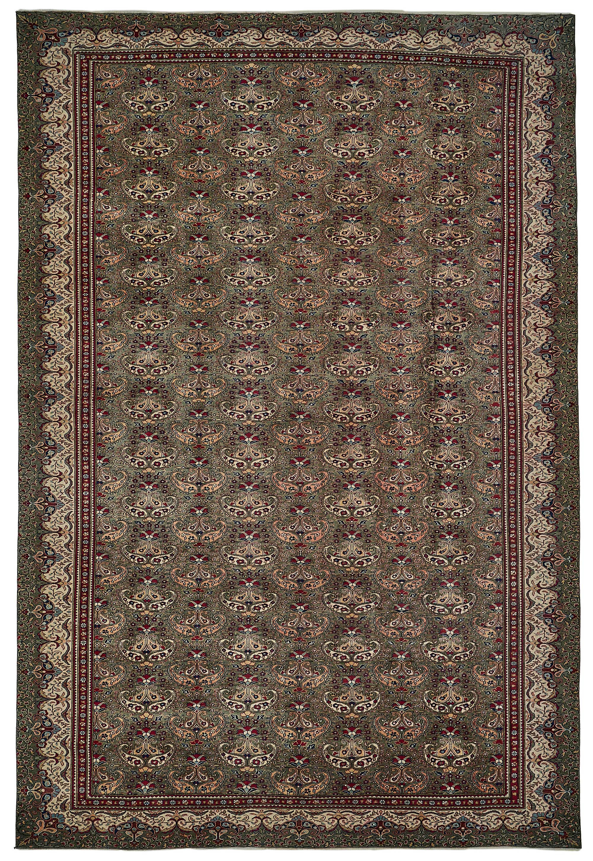 9x14 Hand-Knotted Vintage Rug - 51032