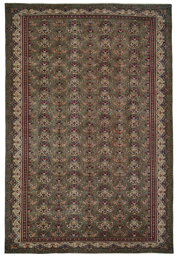 9x14 Hand-Knotted Vintage Rug - 51032