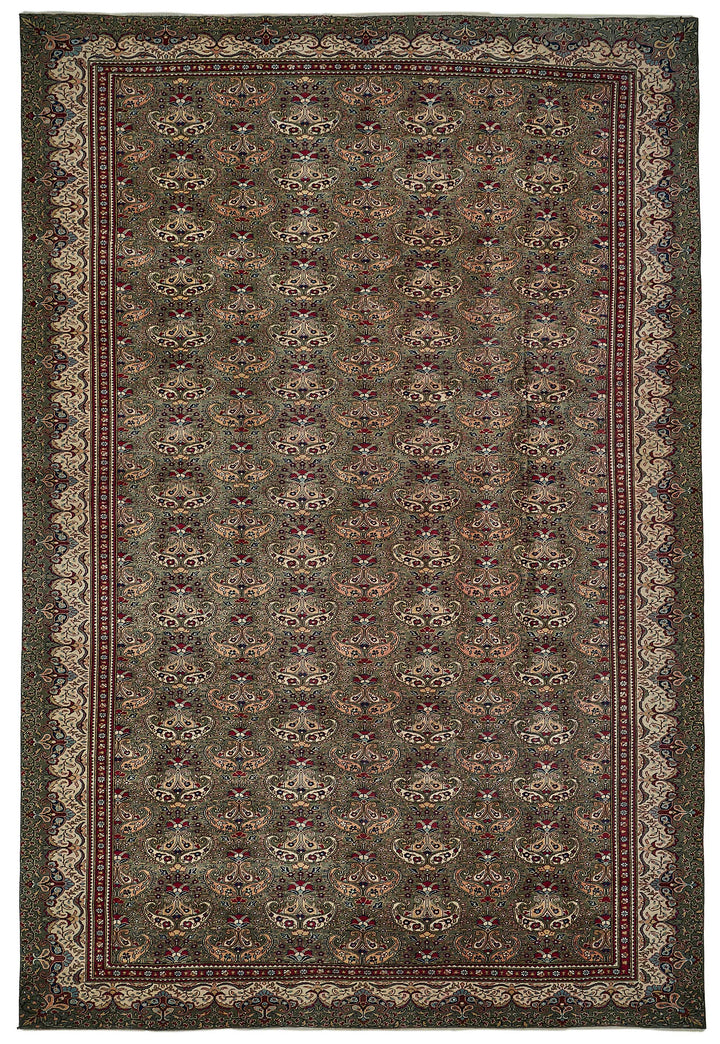 9x14 Hand-Knotted Vintage Rug - 51032