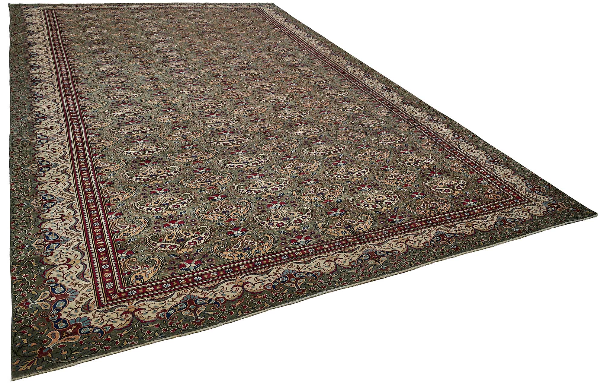 9x14 Hand-Knotted Vintage Rug - 51032