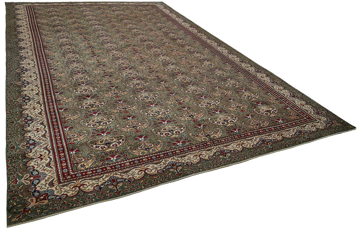 9x14 Hand-Knotted Vintage Rug - 51032