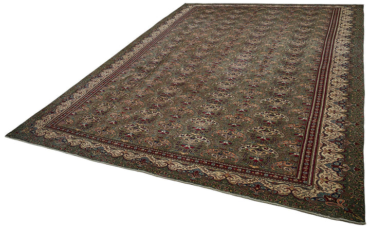 9x14 Hand-Knotted Vintage Rug - 51032