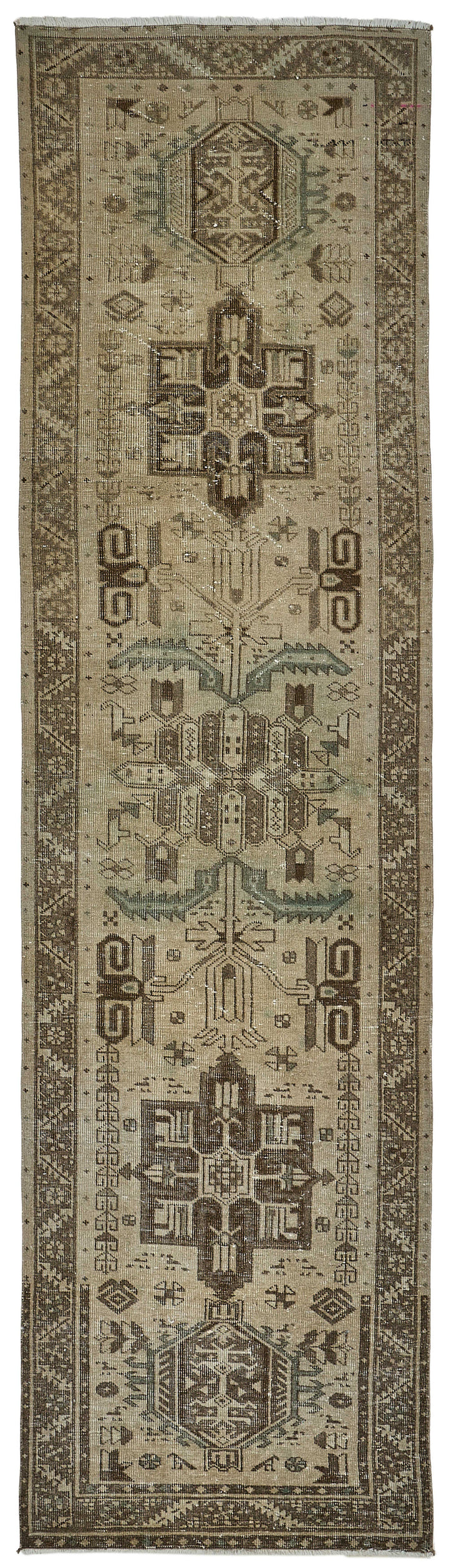 3x12 Hand-Knotted Vintage Rug - 51033