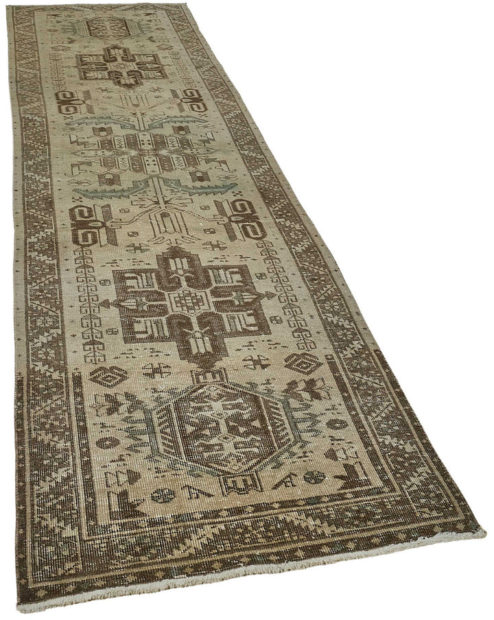 3x12 Hand-Knotted Vintage Rug - 51033