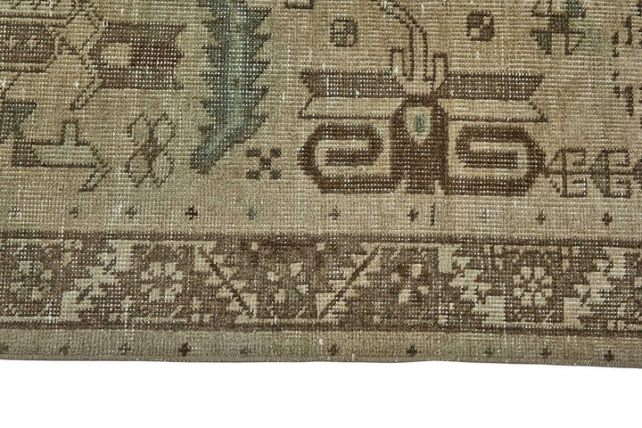3x12 Hand-Knotted Vintage Rug - 51033