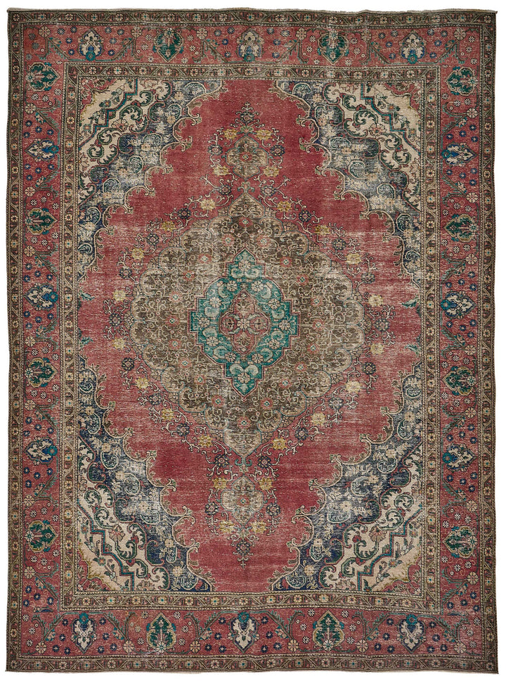 10x13 Hand-Knotted Vintage Rug - 51034