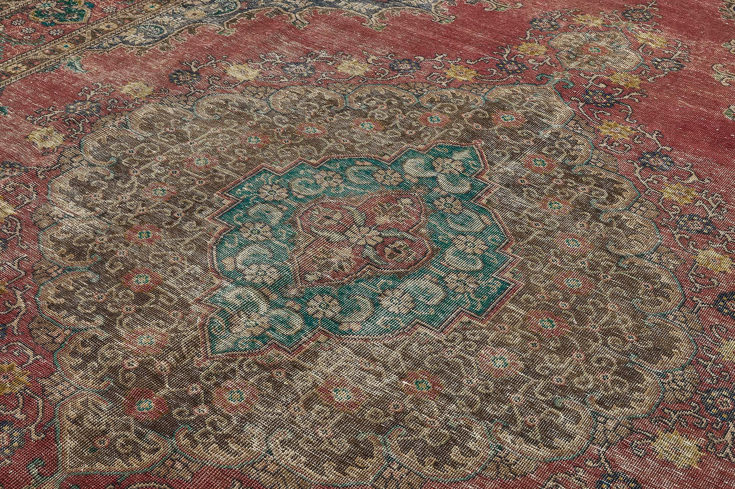 10x13 Hand-Knotted Vintage Rug - 51034
