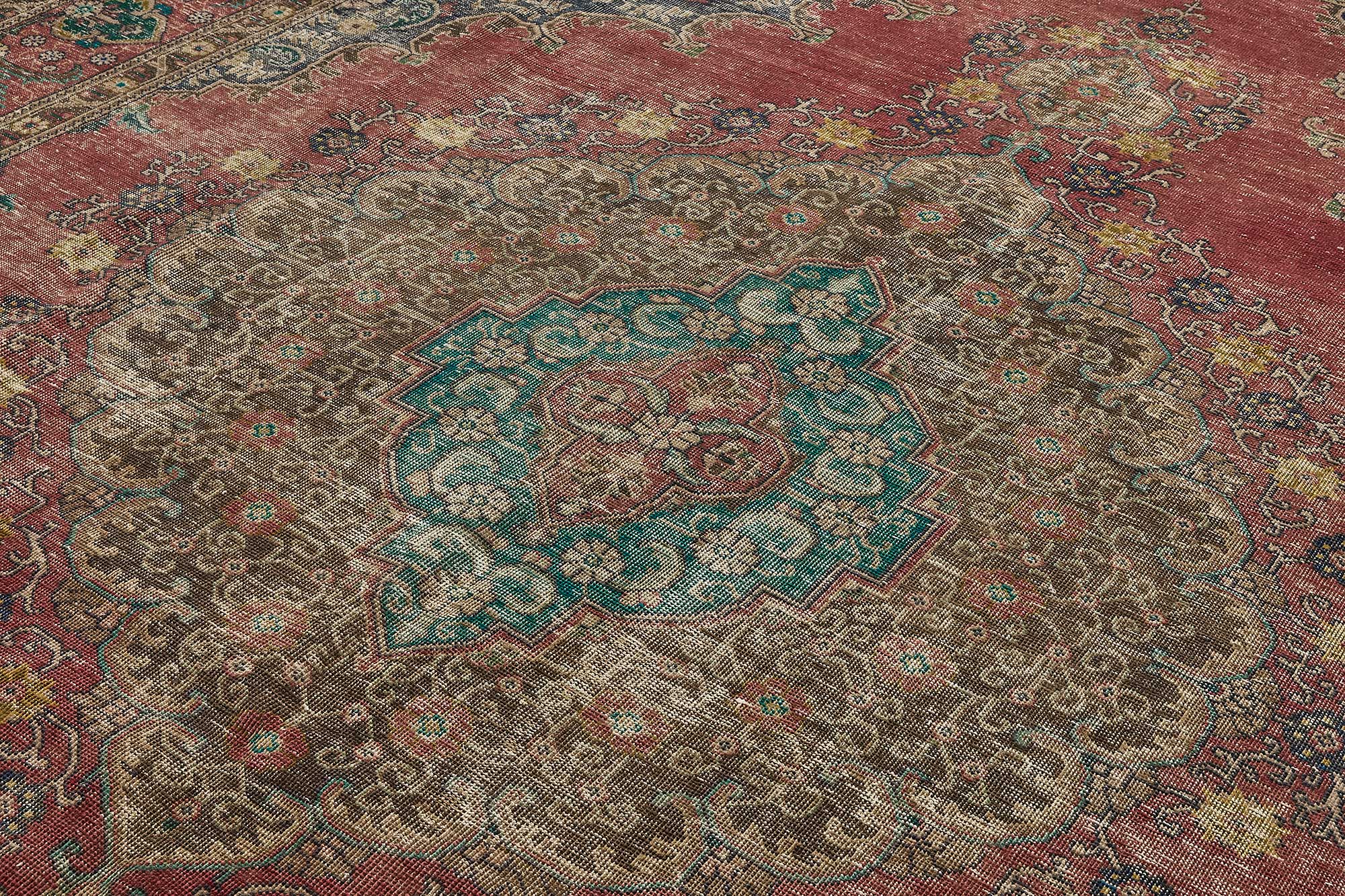 10x13 Hand-Knotted Vintage Rug - 51034