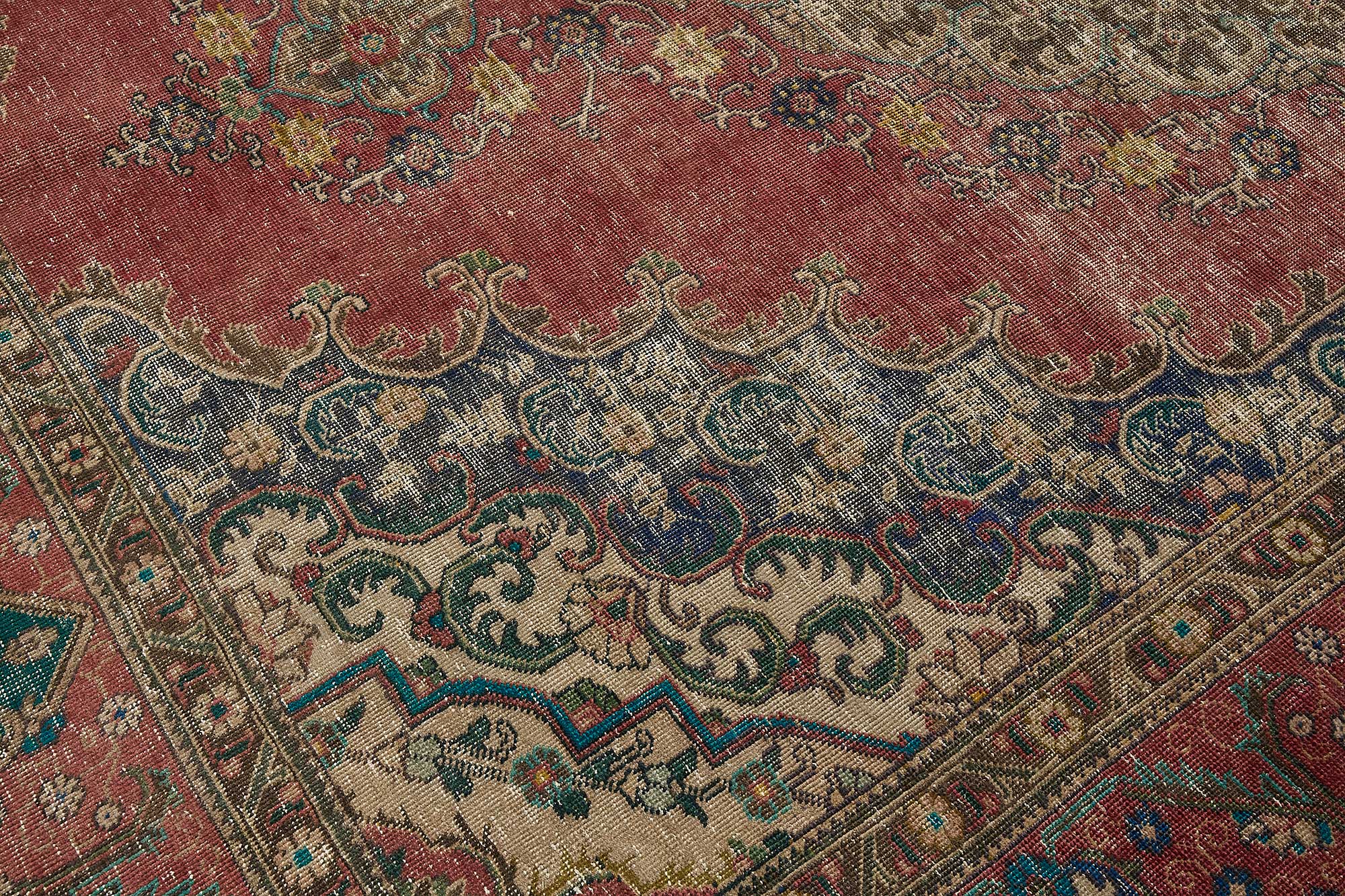 10x13 Hand-Knotted Vintage Rug - 51034