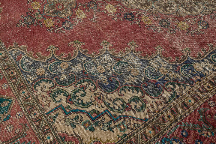 10x13 Hand-Knotted Vintage Rug - 51034