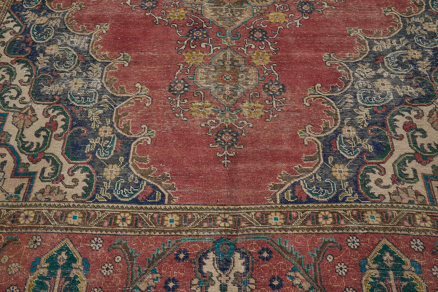 10x13 Hand-Knotted Vintage Rug - 51034