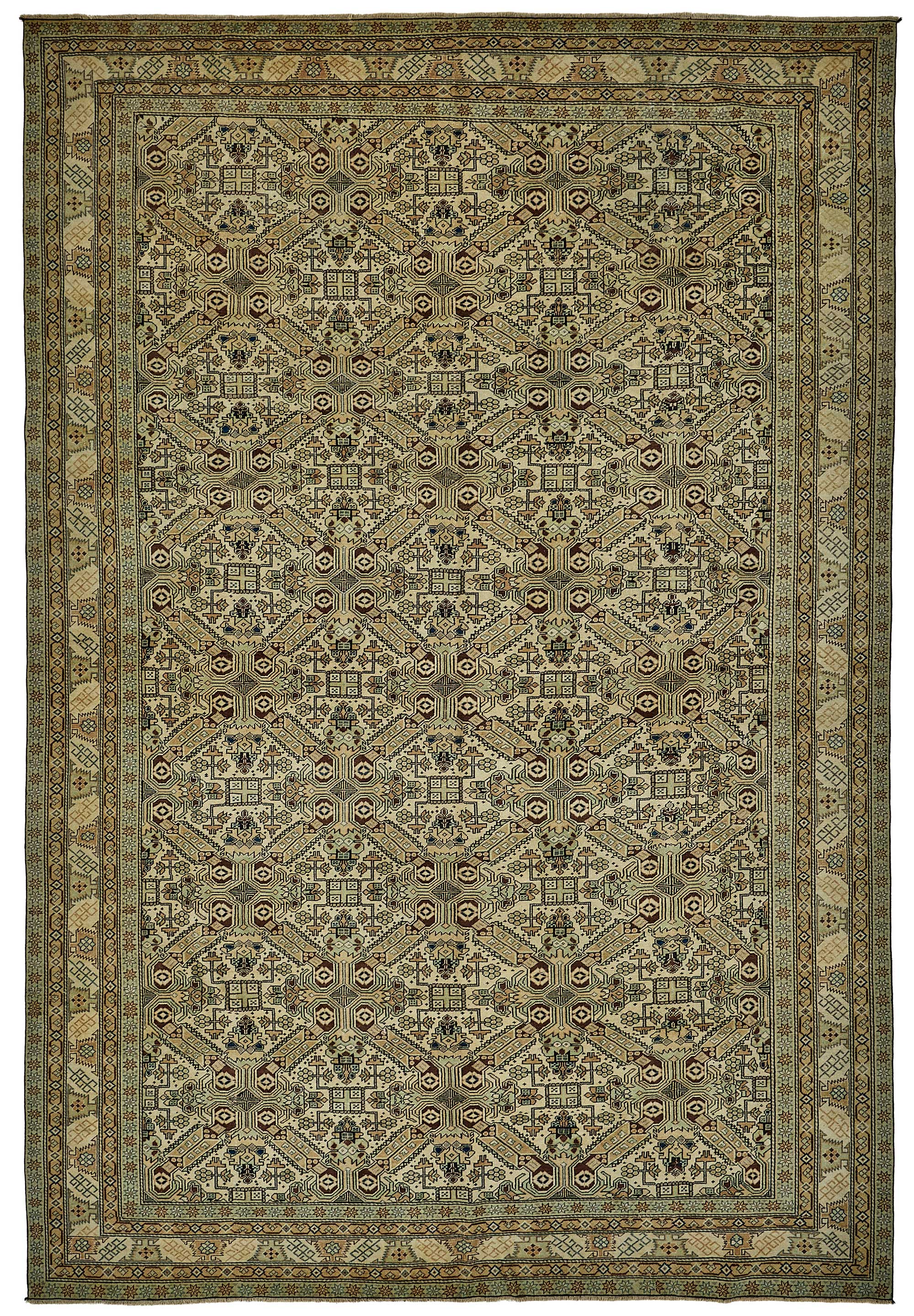 8x12 Hand-Knotted Vintage Rug - 51035