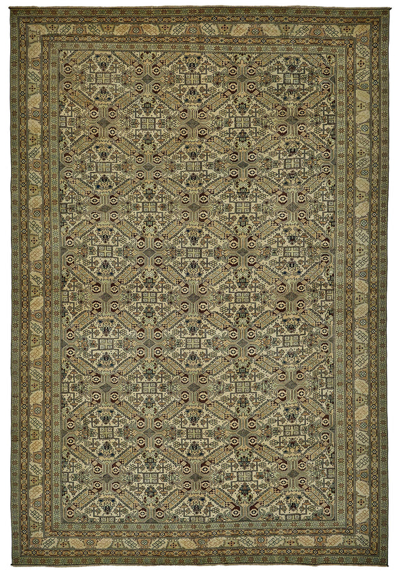 8x12 Hand-Knotted Vintage Rug - 51035