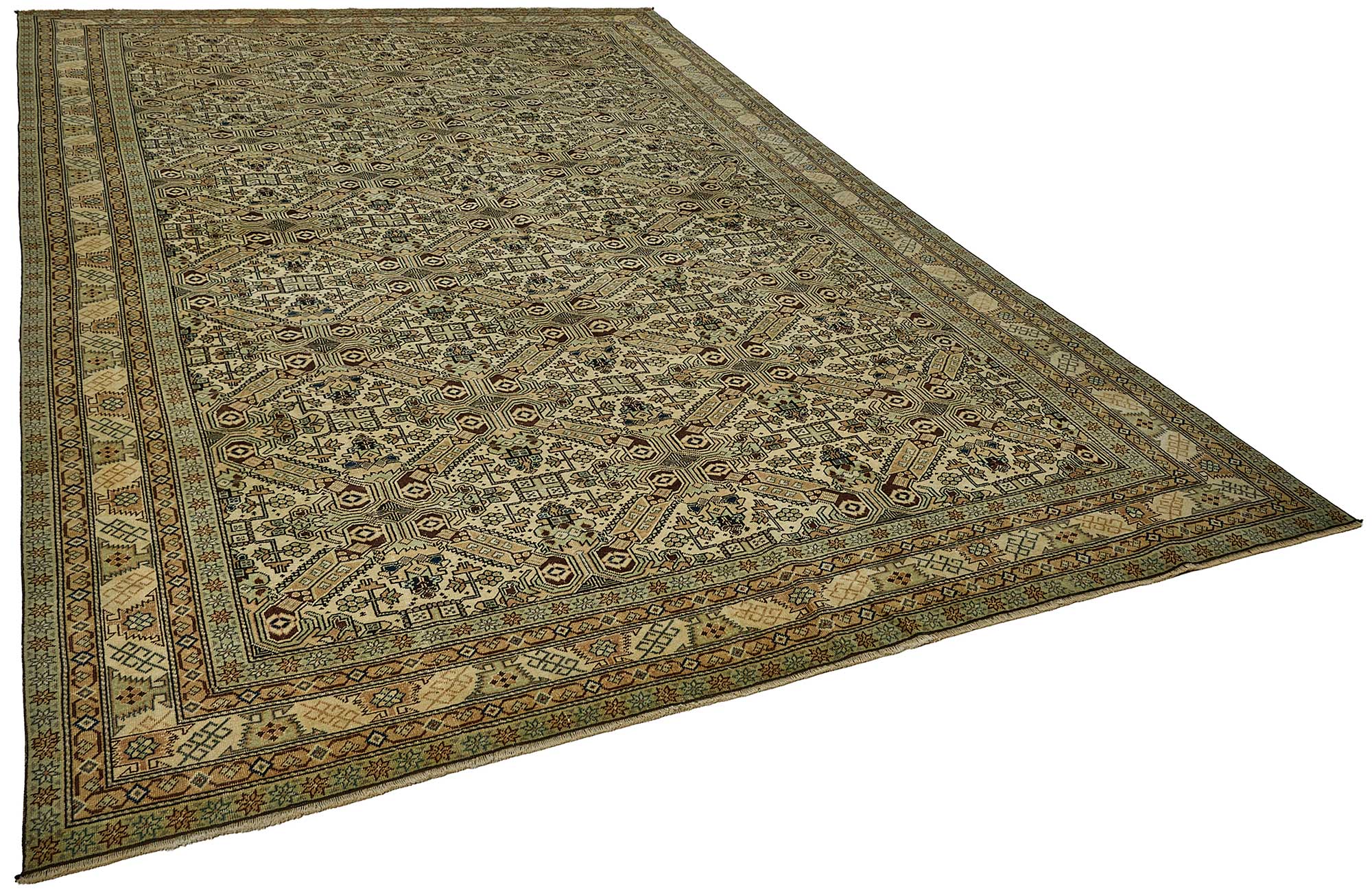 8x12 Hand-Knotted Vintage Rug - 51035