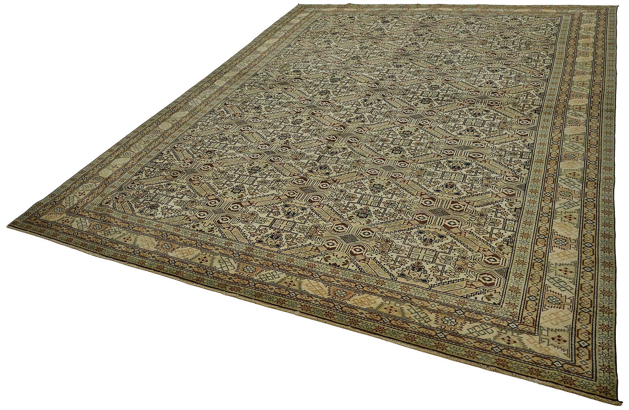 8x12 Hand-Knotted Vintage Rug - 51035